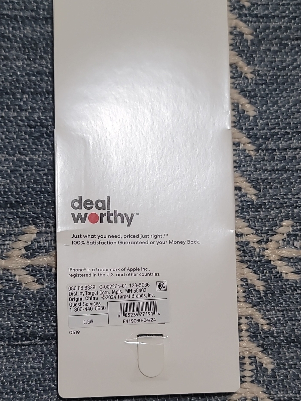 Clear Phone Case for iPhone 15 Pro - Transparent - Picture 5 of 5